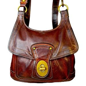 Coach Legacy Hippie 65th anniversary edition Bag brown leather 10325